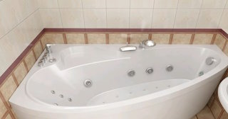 Установка угловой ванны в Полевском - профессиональный монтаж от СантехДомПлв от 3053 рублей
